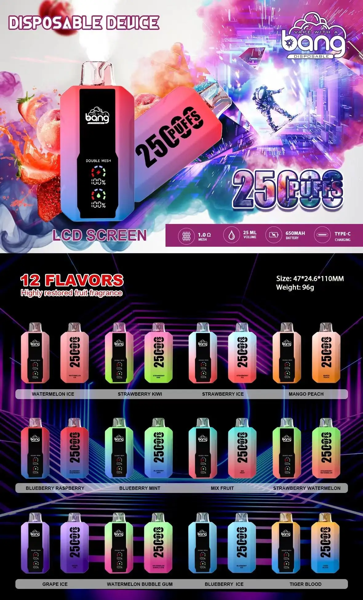 Bang 25000 Disposable Vape