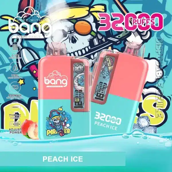 Bang 32000 Puffs Vape Peach Ice