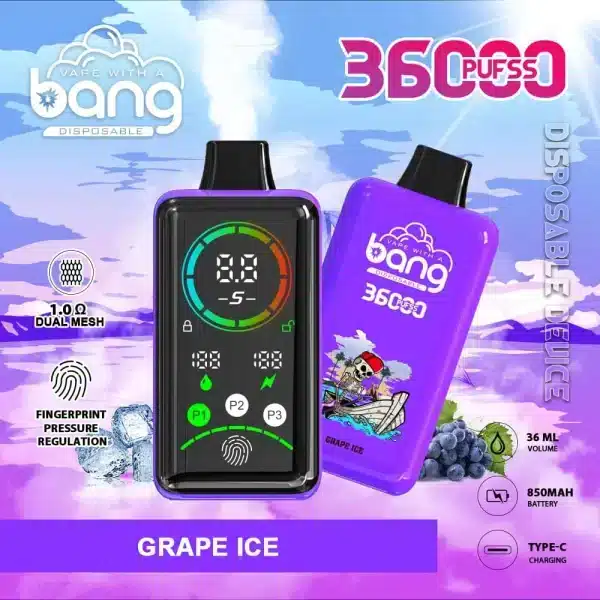Bang 36000 Grape Ice