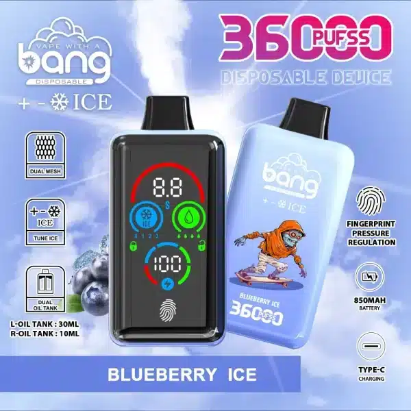 Bang 36000 Ice Level Blueberry Ice