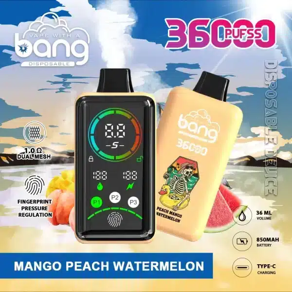 Bang 36000 Mango Peach Watermelon