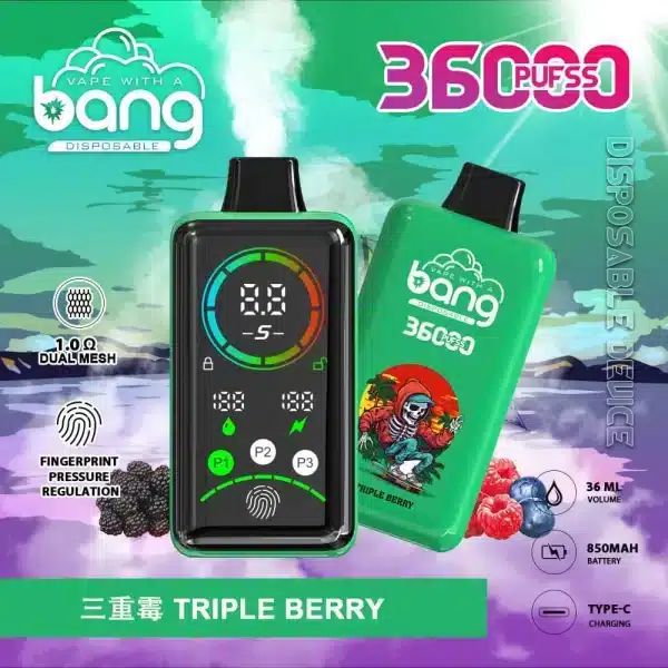 Bang 36000 Triple Berry