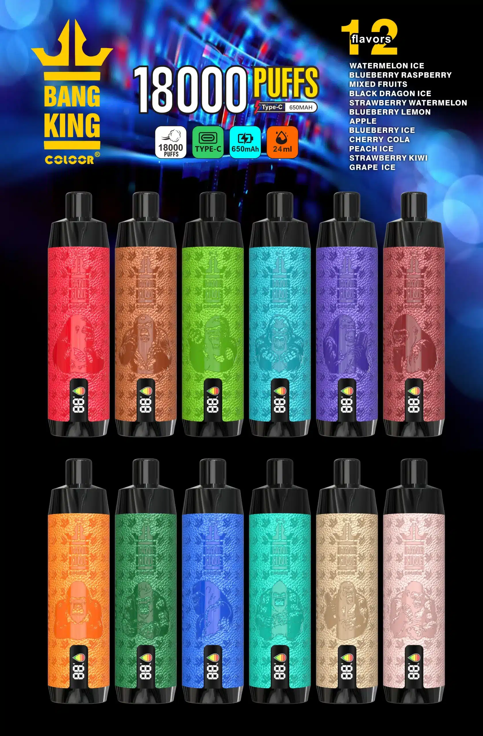 Bang King 18000 Disposable Vape