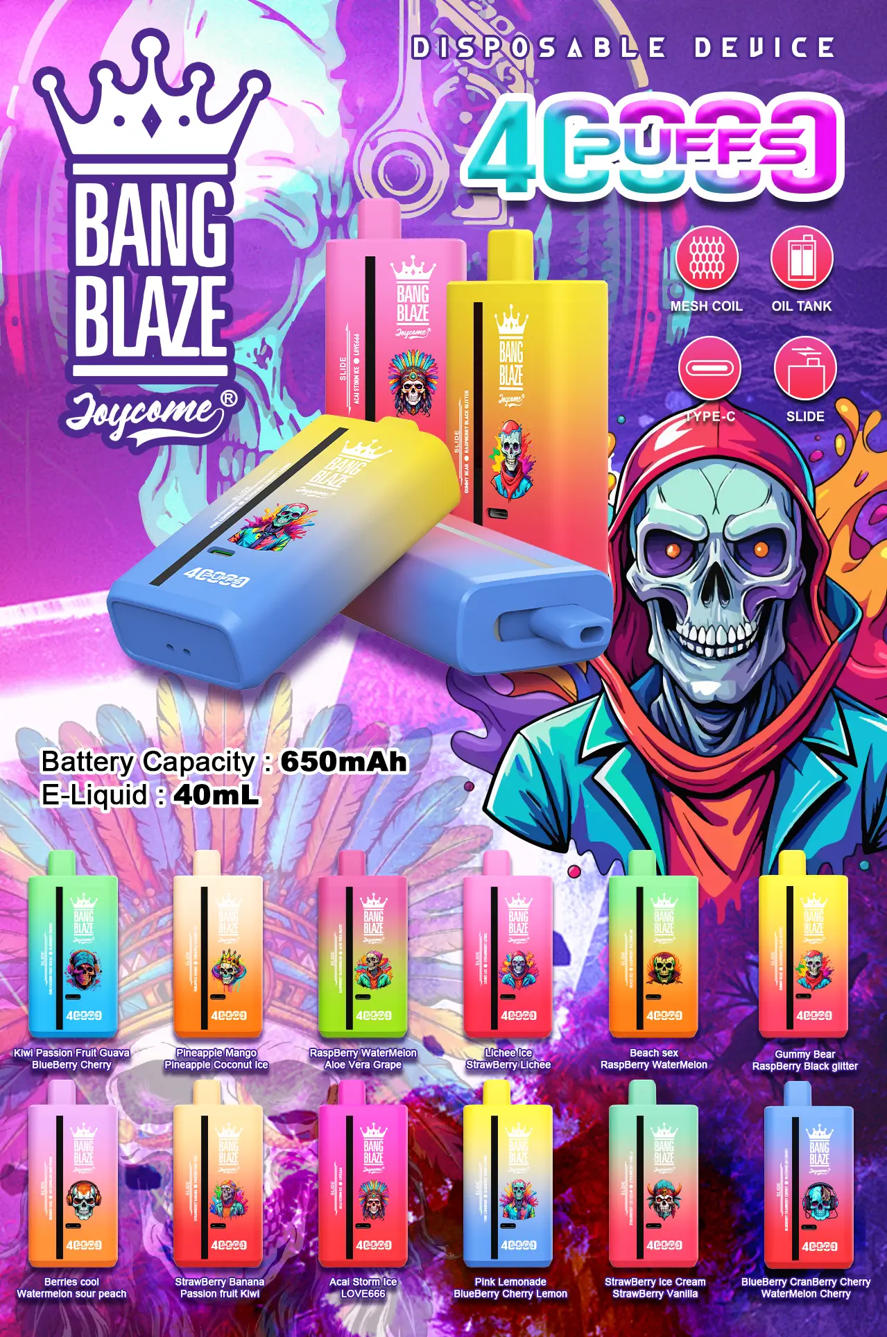 Bang Blaze 40000