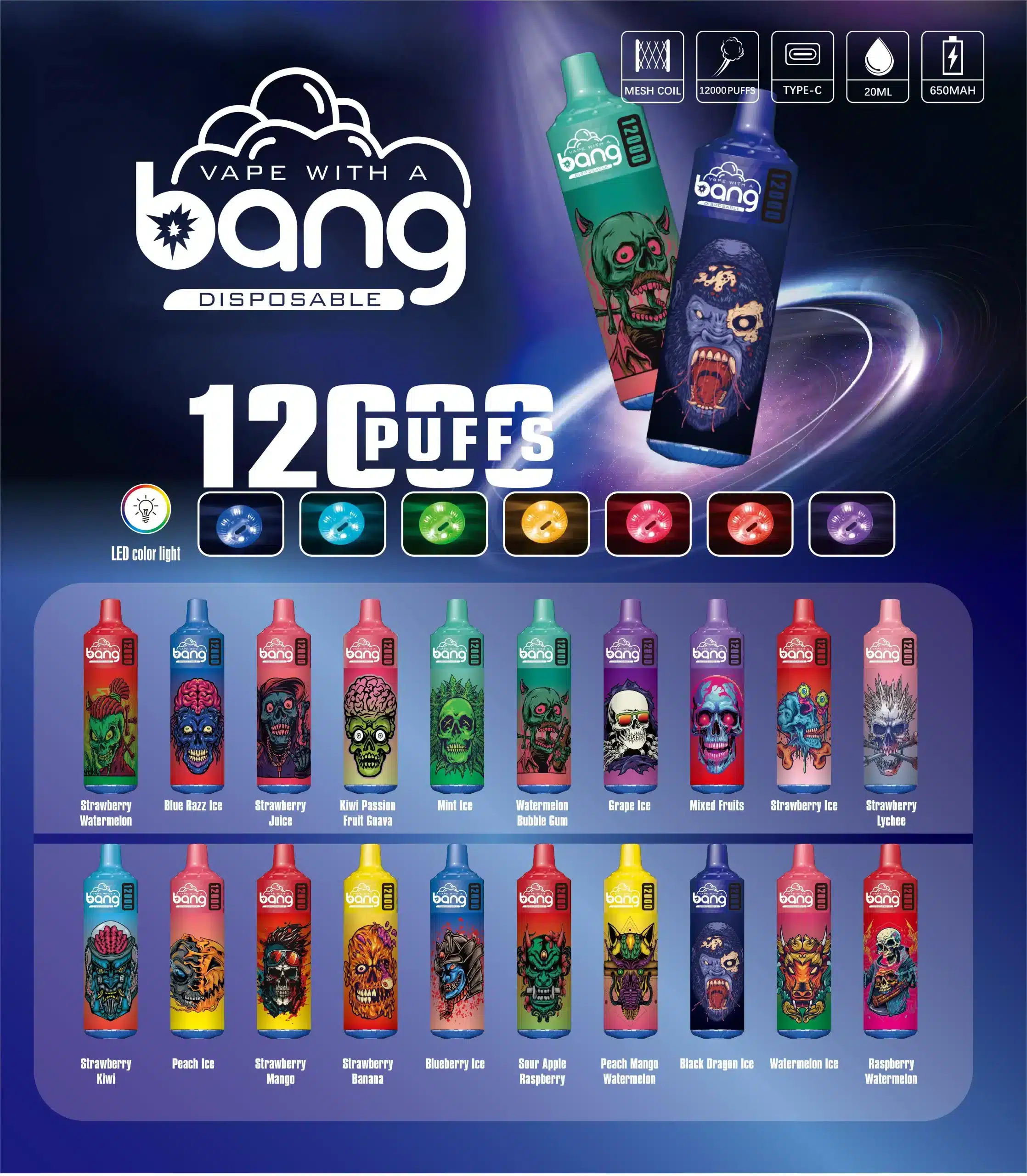 Bang Tornado 12000 Disposable Vape